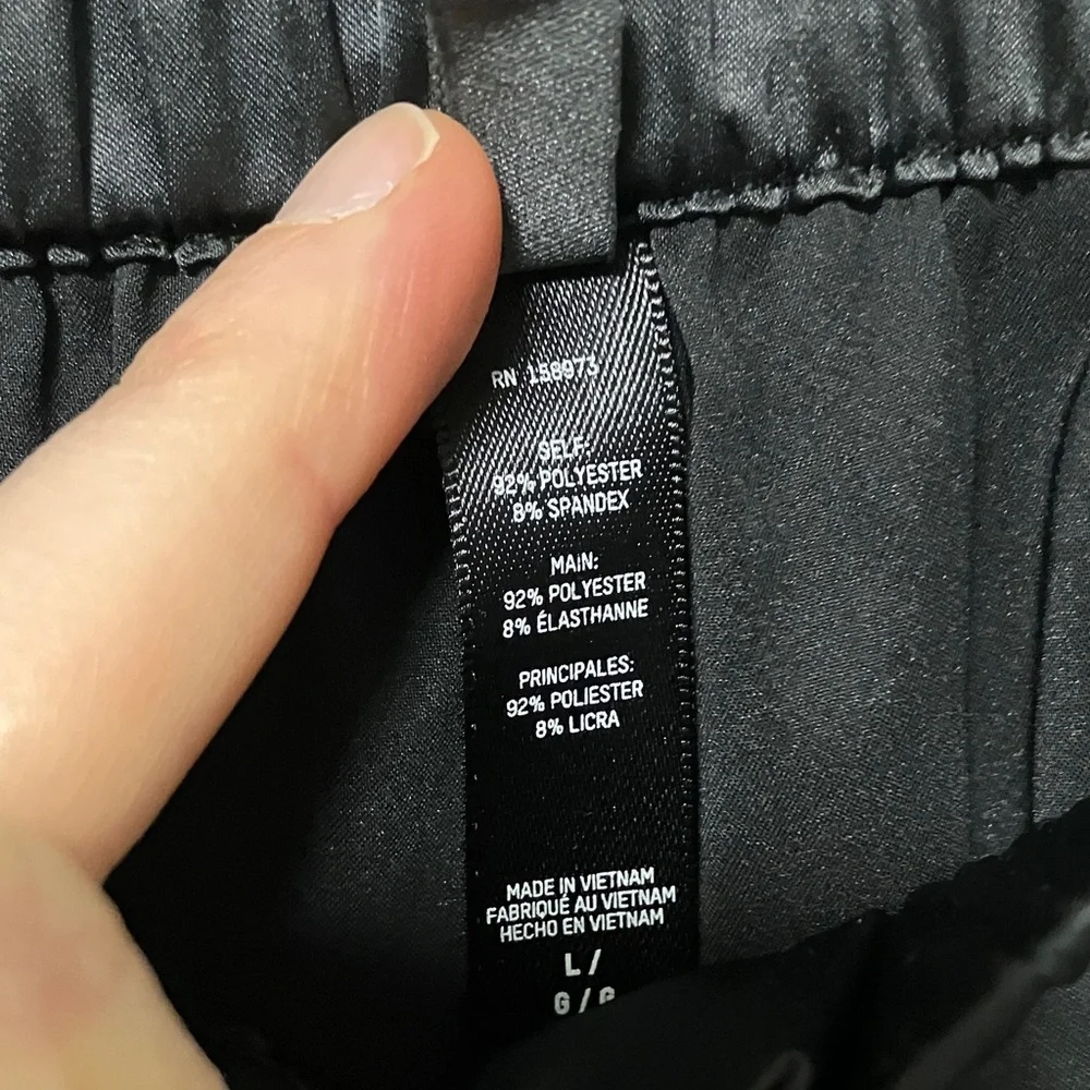 SKIMS Black Satin Pants - Picture 4 of 5